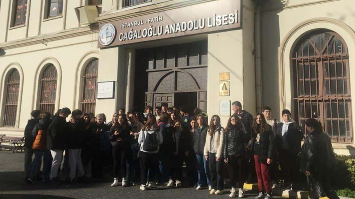 İstanbul Erkek Lisesi ve Cağaloğlu Anadolu Lisesi'ni Ziyaret Ettik