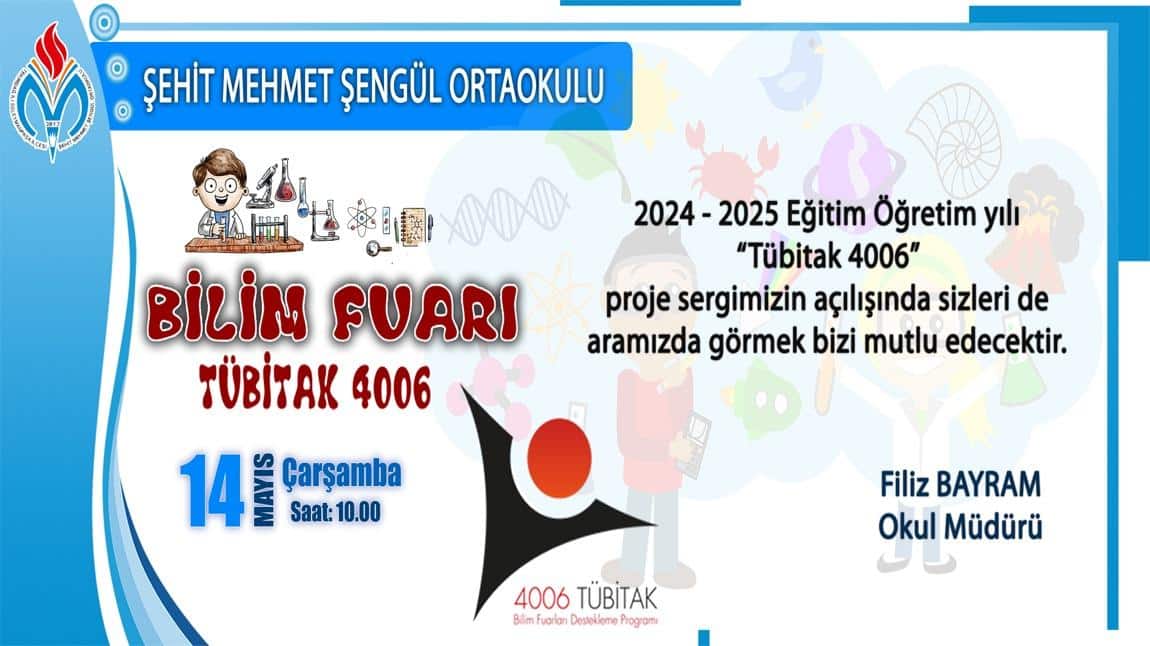 Tübitak 4006 Proje Sergimiz